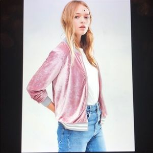 Asos Velvet Bomber Jacket